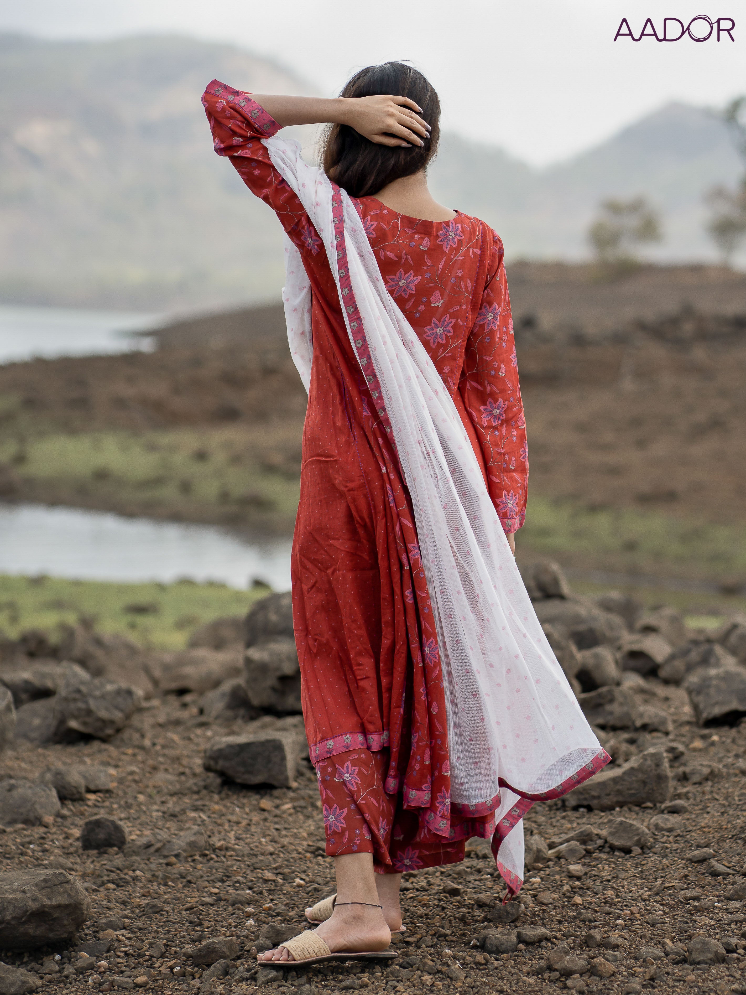 Enigmatic Songbird Dupatta