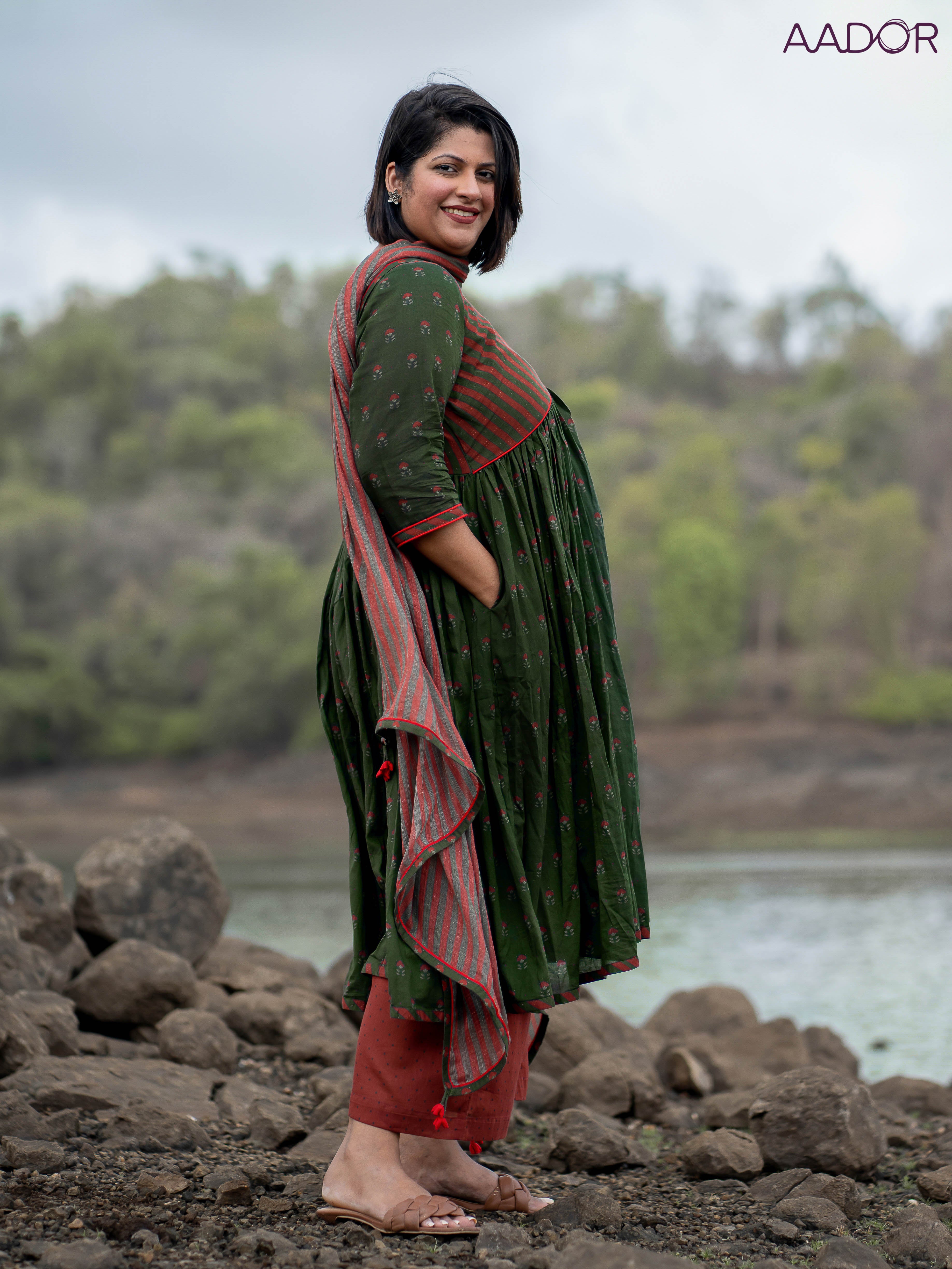 Melodic Dove Dupatta