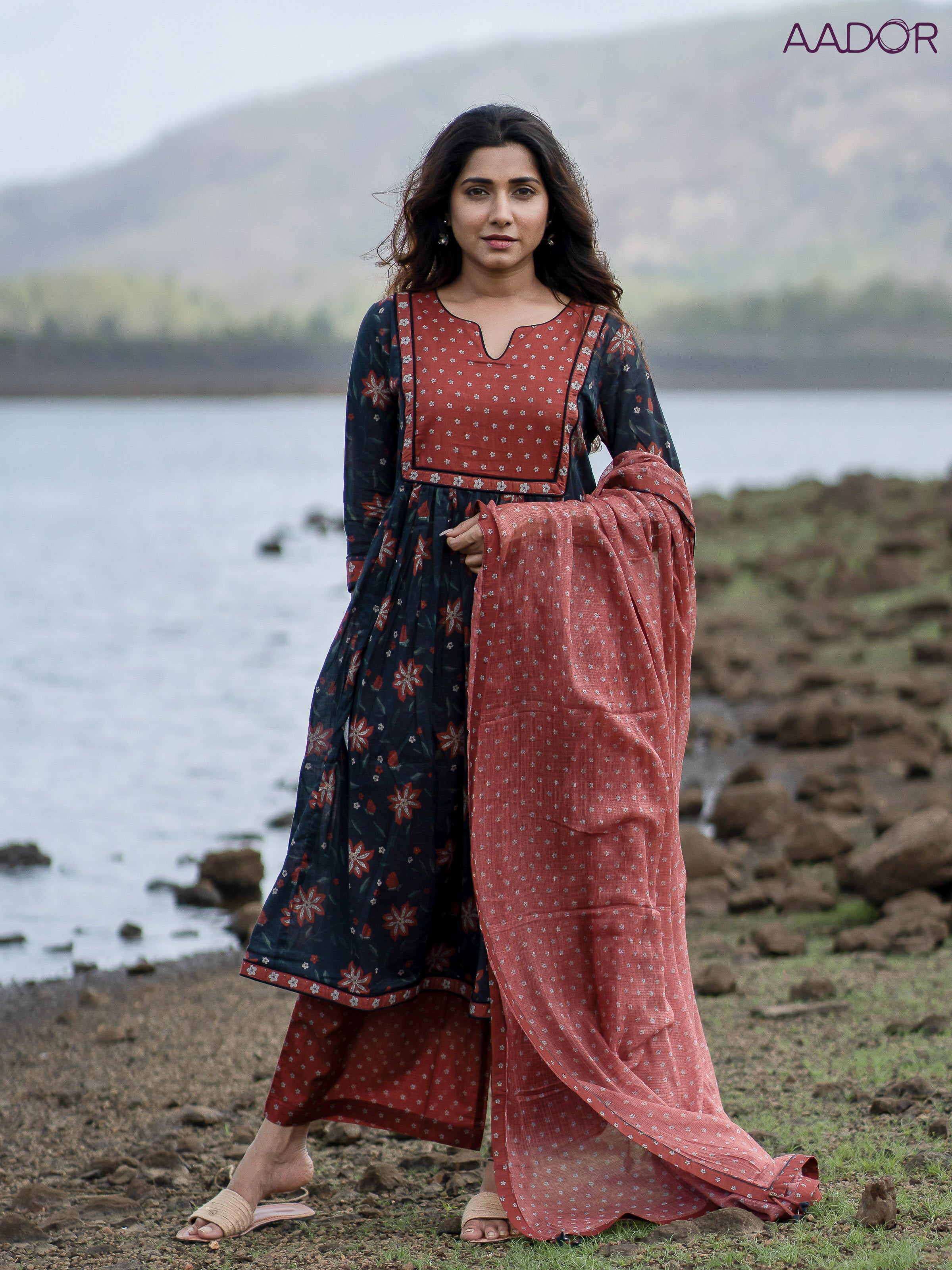 Misty Starling Dupatta
